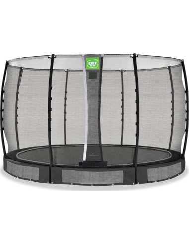 EXIT Allure Classic ground trampoline ø366cm - black
