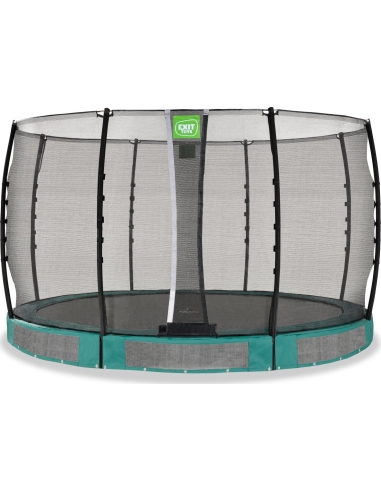 EXIT Allure Classic ground trampoline ø366cm - green