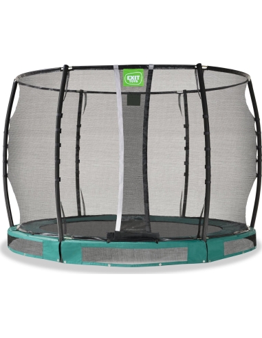 EXIT Allure Premium ground trampoline ø305cm - green