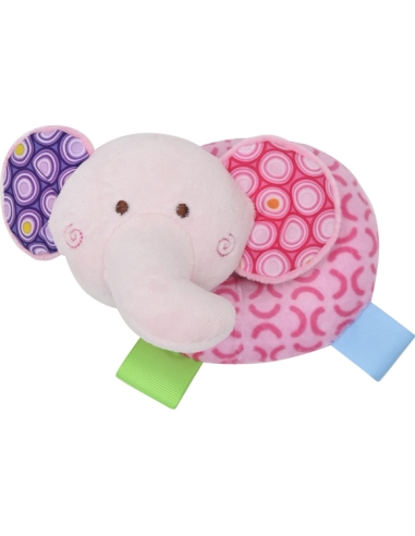 Barškutis Lorelli Toys Donut Elephant, rožinis