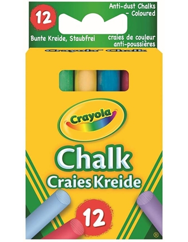 Colorful Chalk Crayola, 12 Pcs.