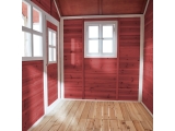 "EXIT Loft 550" medinis žaidimų namelis - raudonas