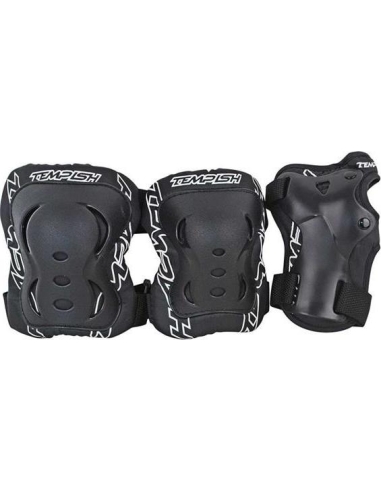 Tempish FID 3 set of protectors knees elbows wrists Black Size L