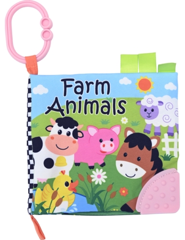 Edukacinė knygutė apie gyvūnus Lorelli Toys Farm