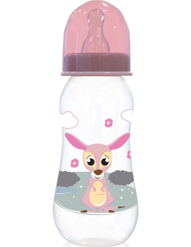 Maitinimo buteliukas Baby Care Blush Pink, 250ml