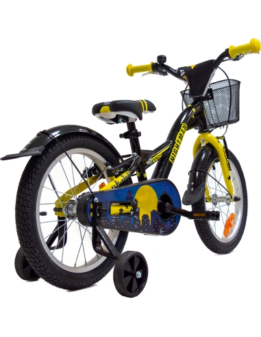 Dviratis 4KIDS Nightman 16", dydis 10" (25.5...