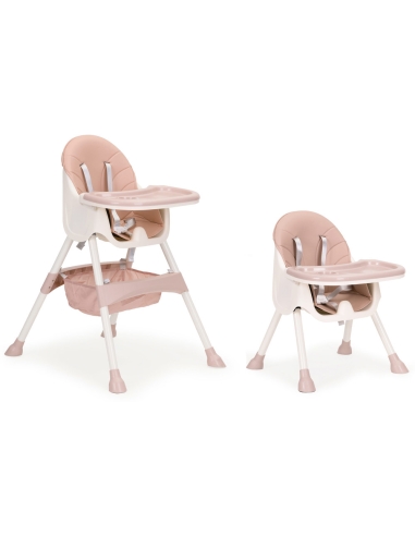 Maitinimo kėdutė 2in1 Eco Toys, rožinė