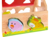 Medinis namas su kaladėlėmis Ecotoys