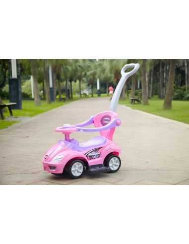Vaikiškas vežimėlis deluxe 3in1 Pink