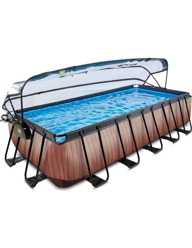Baseinas EXIT Wood 540x250x122cm su stogeliu,...