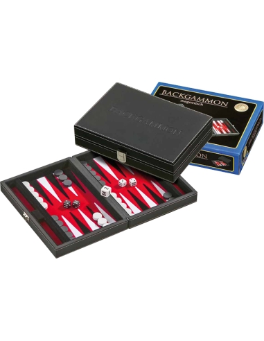 Backgammon Philos Tinos Red, Magnetic 23x16.5cm