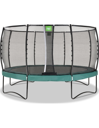 EXIT Allure Premium trampoline ø427cm - green