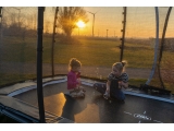 EXIT Allure Premium trampoline 244x427cm - black