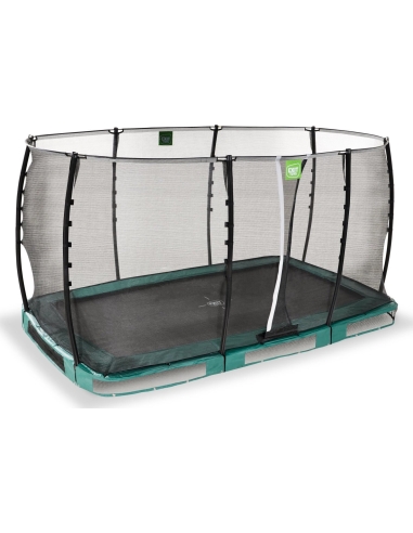 EXIT Allure Classic ground trampoline 214x366cm...