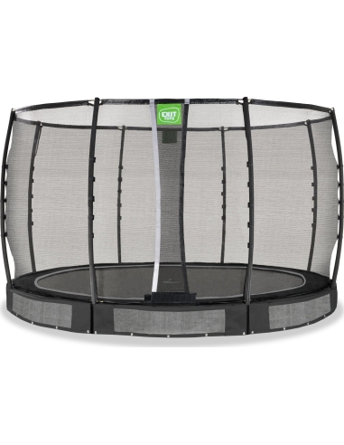 EXIT Allure Premium ground trampoline ø366cm - black