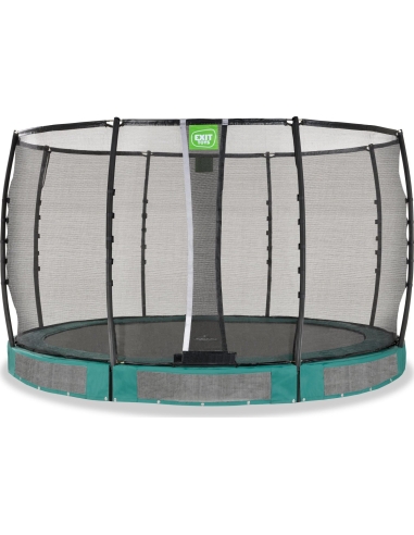 EXIT Allure Premium ground trampoline ø366cm - green