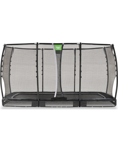 EXIT Allure Premium ground trampoline 214x366cm - black