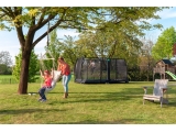 EXIT Allure Classic ground trampoline 214x366cm - black