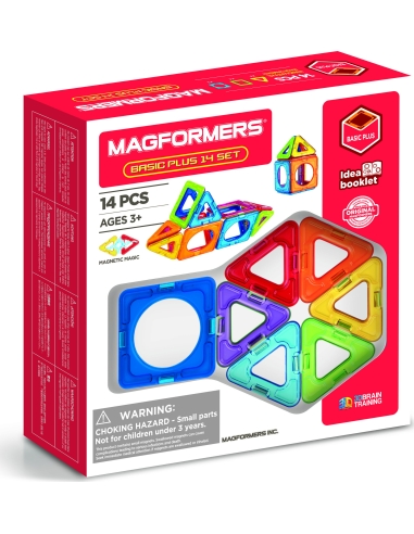 Magnetinis rinkinys Magformers Basic Plus, 14vnt.