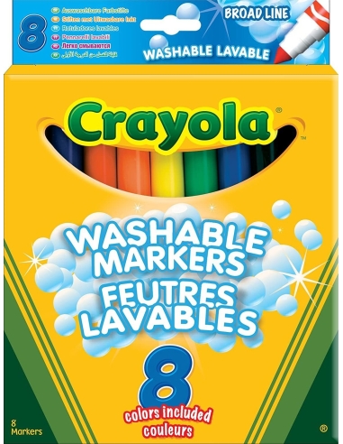 Nuplaunami žymekliai Crayola, 8vnt.