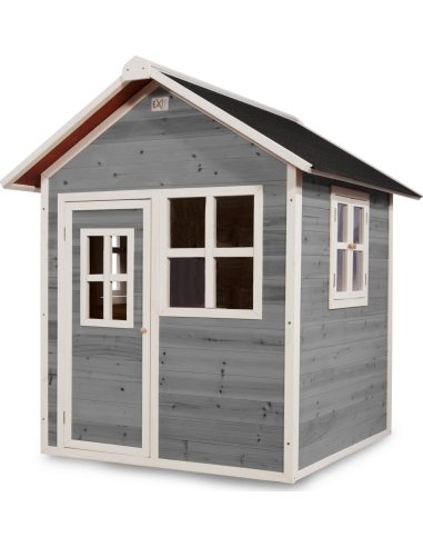 EXIT Loft 100 wooden playhouse - grey