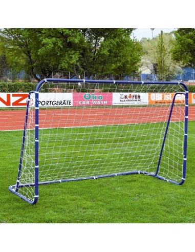 Lengvai surenkami futbolo treniruočių vartai Spartan 240x160x100cm