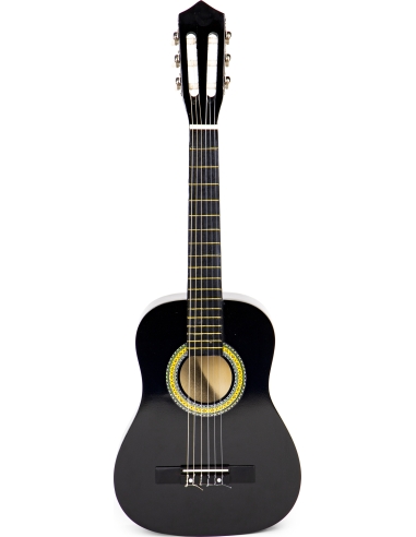 Vaikiška didelė medinė gitara 6 stygų ECOTOYS