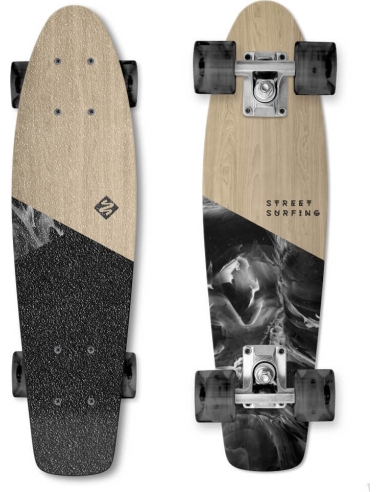 Mini riedlentė Street Surfing Beach Board Wood Dimension 22.5”