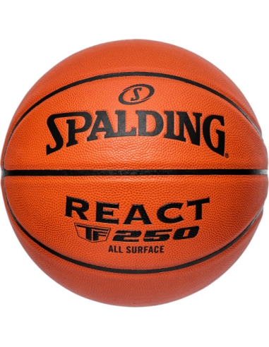 Krepšinio kamuolys Spalding React TF-250, dydis 7