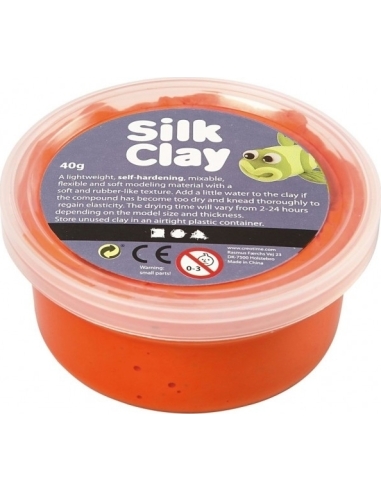 Silk Clay - orange, 40 g