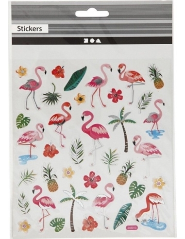 Stickers, Flamingo