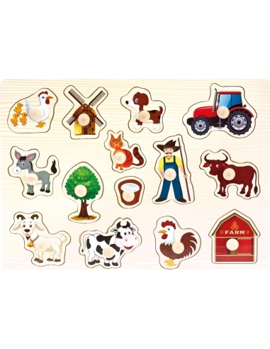 Wooden puzzle "Farm"