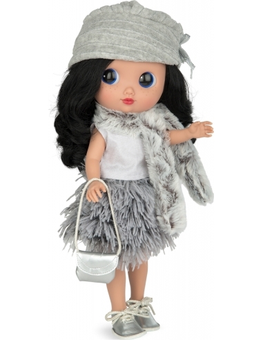 Arias Dunya doll, gray outfit