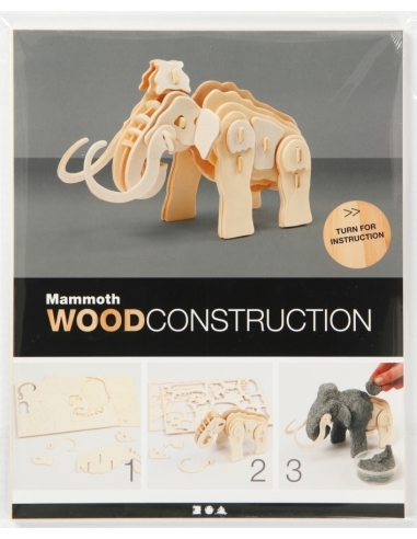 3D Construction figure, MAMMOTH