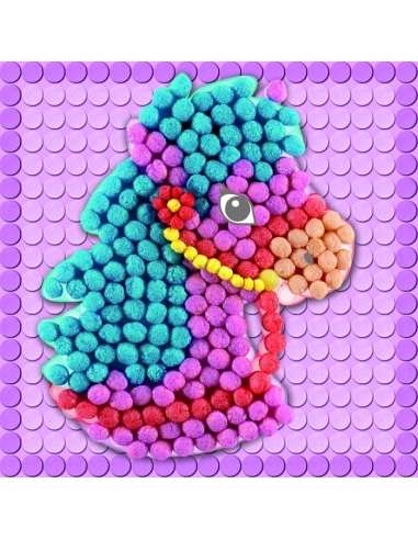 PlayMais žaidimas mozaika 2300, Ponis
