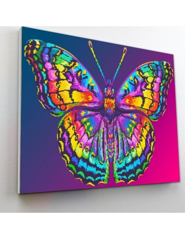 Splat Planet pixel art BUTTERFLY 30x40 cm