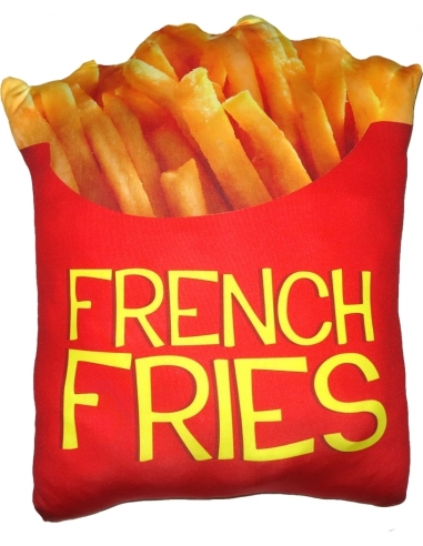 Splat Planet souvenir cushion FRENCH FRIES