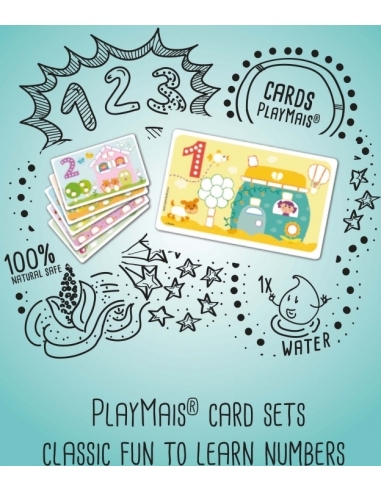 PlayMais card set LEARN Numbers