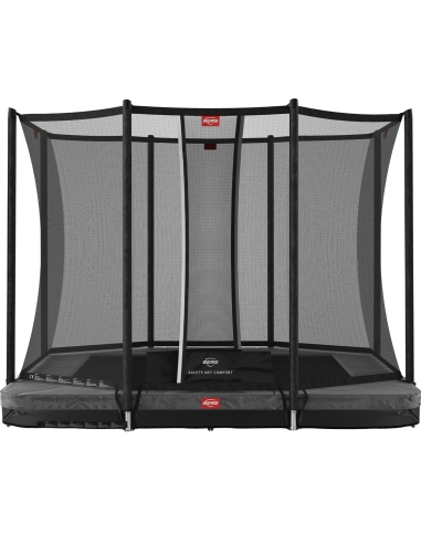 Trampoline BERG Ultim Favorit InGround 280 Grey + Safety Net Comfort