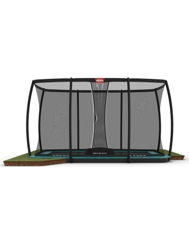 BERG Ultim Champion FlatGround 410 Green + Safety Net DLX XL