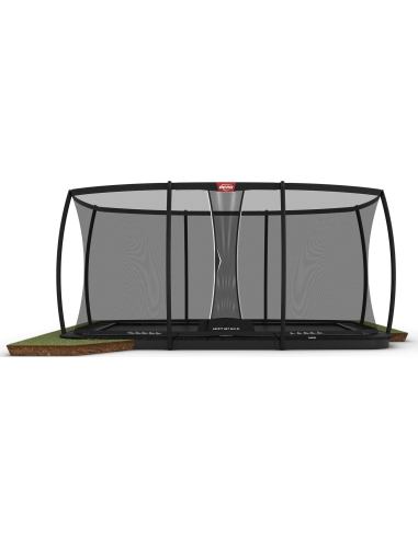 BERG Ultim Champion FlatGround 500 Black + Safety Net DLX XL