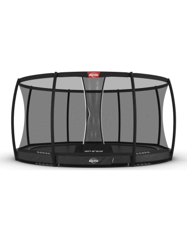 BERG Champion InGround 430 Grey + Safety Net Deluxe