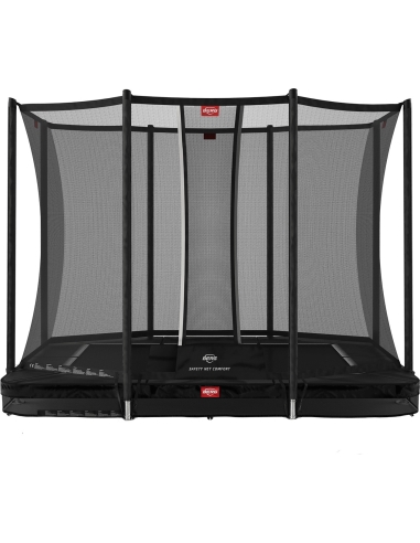 Trampoline BERG Ultim Favorit InGround 280 Black + Safety Net Comfort