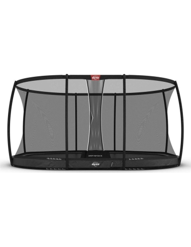 BERG Grand Champion InGround 520 Grey + Safety Net DLX XL