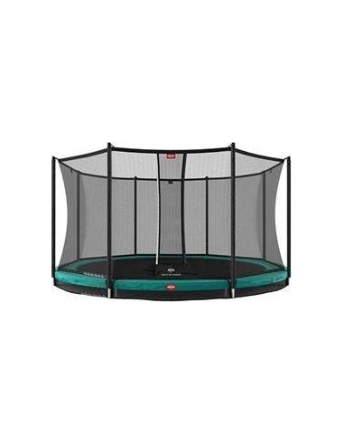 Trampoline BERG InGround Favorit Green 430 + Safety Net Comfort