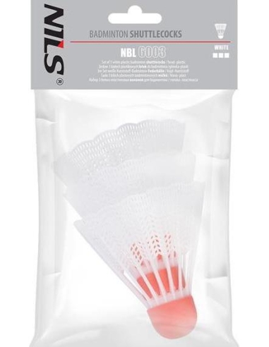 Nailoniniai badmintono plunksniukai Nils NBL6003, 3 vnt.