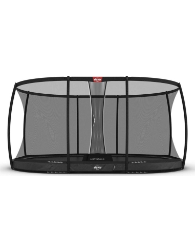 BERG Grand Champion InGround 520 Grey + Safety Net DLX XL