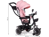 Triratukas su pasukama sėdyne vežimėlis ECOTOYS