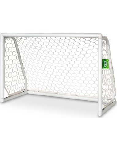 EXIT Scala aliuminio futbolo vartai 120x80 cm - balti