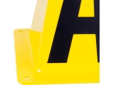 Plastikiniai treniruočių žymekliai inSPORTline Alphabet 23 cm (26vnt.)